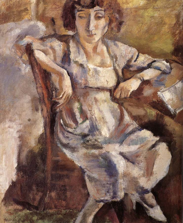 Jules Pascin Portrait of woman